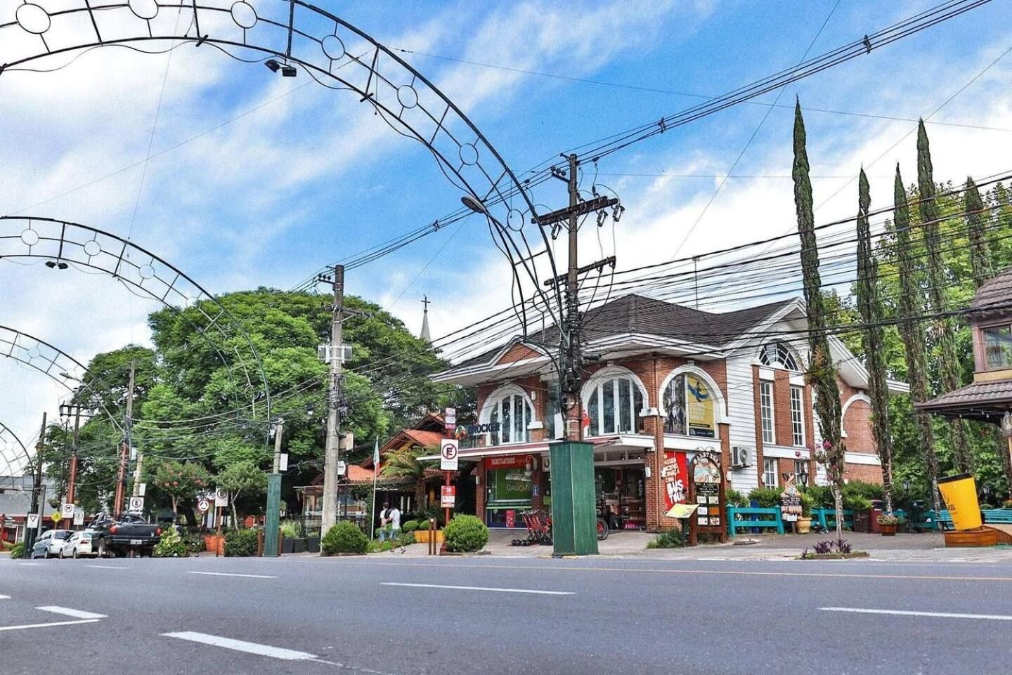 Locar-In Gramado - Loft A 50 M Da Rua Coberta. Apartment Luaran gambar