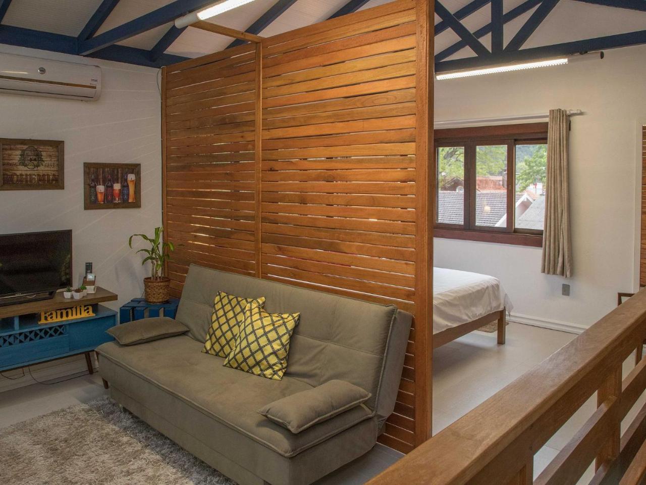 Locar-In Gramado - Loft A 50 M Da Rua Coberta. Apartment Luaran gambar